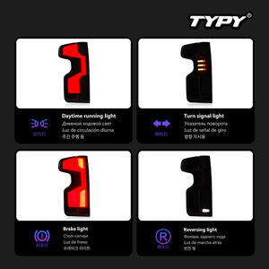 Nuevo Kit de Conversión de Luces Traseras LED TYPY para Chevrolet Silverado 2019-2025, Luces Traseras, Luces de Circulación y Señales de Giro - Product Image 4