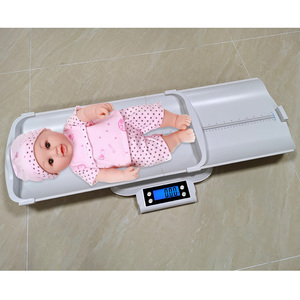 Digitale Sicherheits-Babywaage mit Hoher Präzision für Säuglinge und Kinder, Medizinische Babywaage mit Größenmessung - Product Image 1
