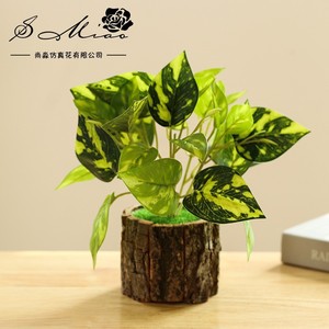 กระถางดอกไม้ไม้ประดิษฐ์ต้นไม้จำลองของตกแต่งบอนไซขนาดเล็กยอดนิยม - Product Image 5