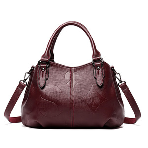 Factory Direct Sale Women's Retro Luxury Handbags Large Capacity Leather Pu Vintage <b>Tote</b> Bag Shoulder Shopping Bag Women - Product Image 2