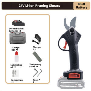 Sécateurs électriques de jardin, sécateurs sans fil avec batterie rechargeable 21V, sécateur à batterie - Product Image 1