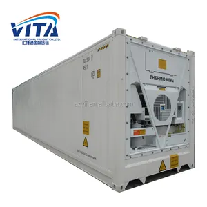 Usato 20HQ reefer contenitore di seconda mano contenitore refrigerato 40ft a Qingdao Shanghai Shenzhen Guangzhou