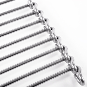 Courroie d'échelle de maille de tige d'acier inoxydable pour la <span class=keywords><strong>boulangerie</strong></span> - Product Image 1