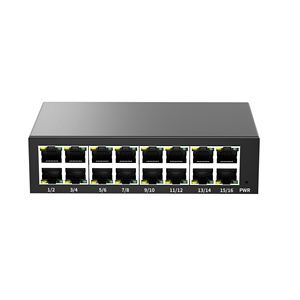 Commutateur Ethernet Gigabit 10/100/1000 Mbps, boîtier en fer, Plug and Play, 16 ports, concentrateur réseau 1.25G, répartiteur - Product Image 4