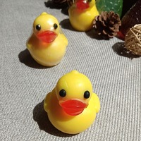 Savon Artisanal en Forme de Canard Jaune, Design Créatif Stéréo, Dessin Animé Mignon, Savon Nettoyant Visage aux Herbes