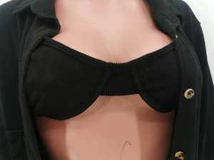 ملابس خريفية شتوية طقم قميص نسائي جاكيت + حمالة صدر + بنطال ضيق مكدس طقم من ثلاث قطع بدلات رياضية نسائية محبوكة - Product Image 6