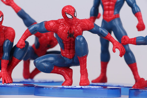 Juego de 7 Figuras de Acción de Mini Superhéroes Peter <span class=keywords><strong>Parker</strong></span>, Juguetes para Niños, Decoración para Pasteles - Product Image 4