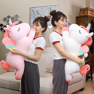 ตุ๊กตา<span class=keywords><strong>ยู</strong></span><span class=keywords><strong>นิ</strong></span>คอร์นน่ารัก หมอนนุ่ม ผ้าฝ้าย ของเล่นตุ๊กตายูนิคอร์น - Product Image 4