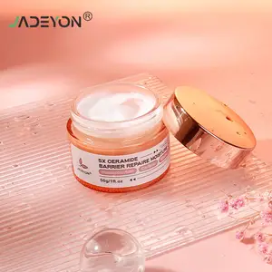 OEM Personnalisé Hydratant Anti-âge Pour Peau Claire Collagène Meilleure Crème Pour Le Visage Crème Barrière De La Peau 5X Ceramide Hydratant Pour Le Visage