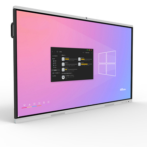 Giá rẻ giá 55 65 75 86 100 inch LCD hiển thị bảng thông minh 20 điểm hồng ngoại tương tác màn hình cảm ứng bảng trắng - Product Image 3