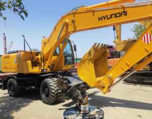 Hyundai 210W-7 pelle sur pneus pelle d'occasion 210W-7 hyundai pelle d'occasion - Product Image 4