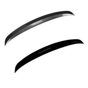 Mercedes-Benz C-Class Estate Rear Spoiler Piano Black Carbon Fiber Texture Ducktail Trunk Lip 2022+ - Product Image 5
