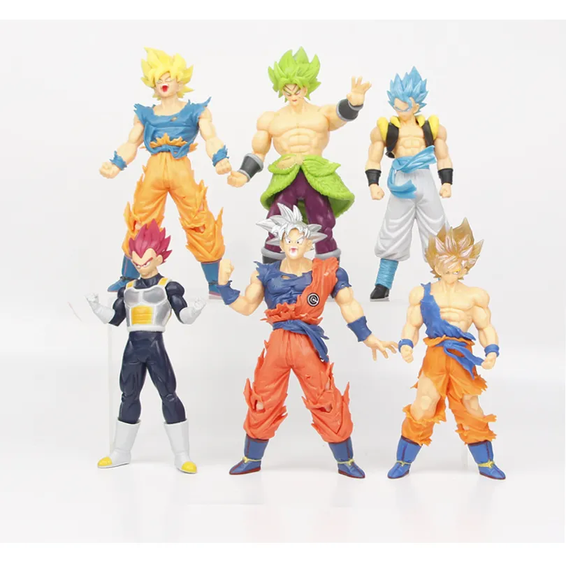 Gros Anime Son GoKu Dragonball Action figurines personnalisées jouets Son Goku modèle artisanat cadeaux figurine d'action