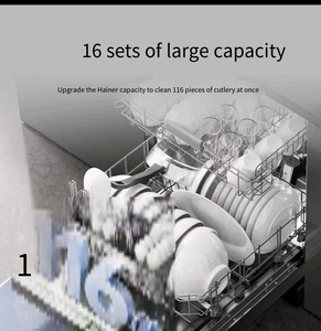 Smart Embedded Dual Purpose Dishwasher Qmdw1602m 16 Sets N1 <b>Large</b> Capacity Led Qmdw1602m Smart Dishwasher - Product Image 4