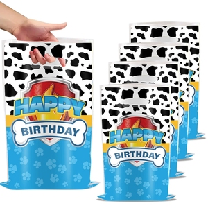 Articles de fête personnalisés avec empreintes de pattes de chien, décorations Paw Patrol, vaisselle pour chien, assiettes en papier, gobelets en papier, fournitures de fête et de vacances - Product Image 5