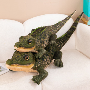 <span class=keywords><strong>Peluche</strong></span> <span class=keywords><strong>Coccodrillo</strong></span> Realistico, Cuscino Morbido a Forma <span class=keywords><strong>di</strong></span> Alligatore, Regalo Abbracciabile per Bambini - Product Image 1