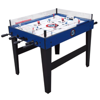 Table de hockey sur bâtonnets de type mini, jeu de hockey sur glace de table à commande manuelle pour la maison et la salle de jeux