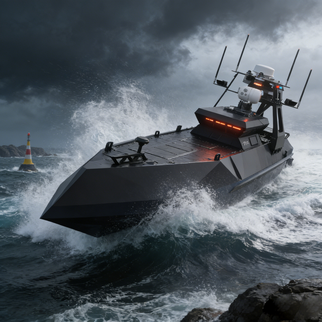 Advanced Marine Research Platform Deep Water Autonomous Multi Sensor Unmanned Survey Boat