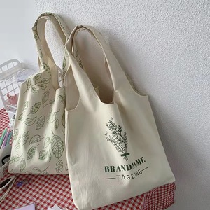 Premium Eco <strong>Canvas</strong> Tote Bag Reusable Grocery <strong>Shopper</strong> with Custom Logo Promotional Printed Reusable Shopping Bags - Product Image 2