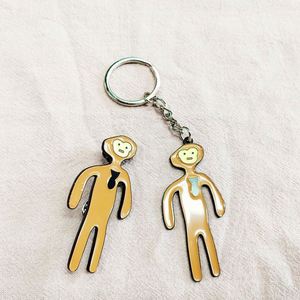 Metal Keychain Customized Cute Design Soft Hard Enamel Keychains for Bag Decoration - Product Image 3