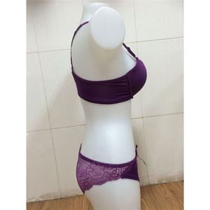 Mejor venta de artículos de color las importaciones chinas al por mayor ropa interior Sujetador con relleno de encaje conjuntos - Product Image 3