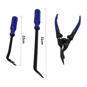 <span class=keywords><strong>Clip</strong></span> universal para reparación de automóviles, 19 Uds., herramientas de extracción interior, bolsas de herramientas azules - Product Image 4