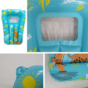 Phao bơi hình hoạt hình mini cho bé mùa hè, phao bơi cho bé với cửa sổ - Product Image 5