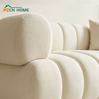 Canapé modulable en velours sur mesure du fabricant d'origine pour agents de marques de meubles et distributeurs régionaux – Stock disponible