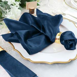 Serviette de table en velours avec surface moelleuse pour les acheteurs en gros d'hôtels, restaurants, complexes hôteliers et services d'hôtellerie - Product Image 1