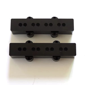 Couvercle de micro pour <span class=keywords><strong>guitare</strong></span> basse Jazz, manche et pont noirs, pièces de ramassage en gros, <span class=keywords><strong>1</strong></span> ensemble - Product Image 5
