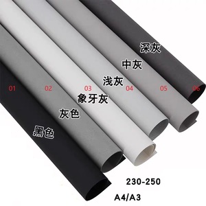 Cartoncino Colorato Grigio Sfumato 230 gsm 250gsm, Carta Spessa 50 Fogli, Cartoncino Pesante per Artigianato e Creazione di Biglietti Fai-da-Te - Product Image 5