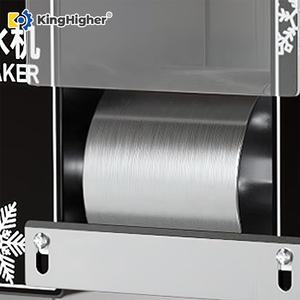 Machine à Bingsu coréenne entièrement automatique, machine à glace pilée commerciale, en acier inoxydable électrique, pour glace pilée moelleuse et crème glacée - Product Image 5