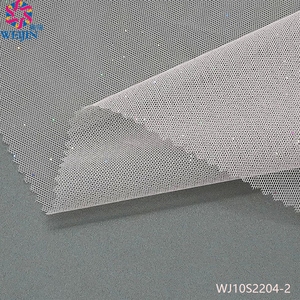 Nouveau tissu à mailles amélioré saupoudré de poudre colorée mousseux <span class=keywords><strong>transparent</strong></span> <span class=keywords><strong>tulle</strong></span> de soie maille tricoté jupe de fil de scène - Product Image 5