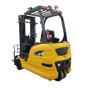 Carretilla elevadora eléctrica del fabricante Carretilla elevadora de tres ruedas de 2 toneladas con <span class=keywords><strong>motor</strong></span> de CA alimentado por batería Mini carretilla elevadora personalizada al por mayor - Product Image 1