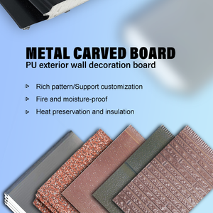 Thermal Insulation Fireproof Decorative Wall <strong>Panel</strong> PU Insulated Steel <strong>Roofing</strong> Board for Warehouse Hotel Use Eco-Friendly Modern - Product Image 2