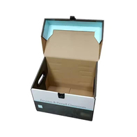 Boîte d'emballage en carton de personnalisation de haute qualité Boîte pliante de fichier écologique pour un usage de bureau