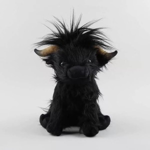 Juguete de Peluche de Vaca de las Tierras Altas Escocesas, de Algodón PP, 31cm-50cm, Vaca de Pelo Largo, Regalo de Cumpleaños para Niños - Product Image 6