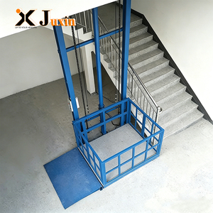 Piattaforma Elevatrice Idraulica a Quattro Colonne <span class=keywords><strong>per</strong></span> Trasporto Merci, Ascensore <span class=keywords><strong>per</strong></span> Carichi Esterno - Product Image 3