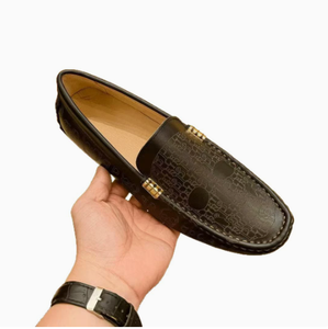 Mocassins en cuir pour hommes, chaussures de conduite basses à enfiler, antidérapantes, respirantes, légères, printemps-été, vente en gros, chaussures classiques - Product Image 1