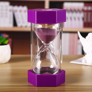 Minuteur hexagonal de 20 minutes, <span class=keywords><strong>sablier</strong></span> <span class=keywords><strong>incassable</strong></span> en plastique coloré, pour jeux d'enfants, salle de classe, entreprise - Product Image 6