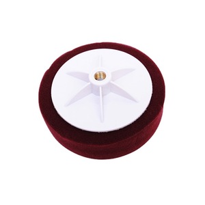 Haute qualité Orange 6 pouces voiture épilation à la cire beauté <span class=keywords><strong>polissage</strong></span> gaufre mousse éponge <span class=keywords><strong>perceuse</strong></span> tampons de <span class=keywords><strong>polissage</strong></span> Kit pour la réparation de voiture - Product Image 5