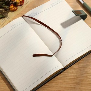 Carnet en cuir PU A5 de qualité supérieure, couverture rigide, logo personnalisé, agenda d'affaires, journal promotionnel, carnet pour entreprise - Product Image 3