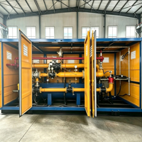 Peralatan Pengatur Tekanan Gas Alam CNG Profesional XUANYANG, Trailer Pipa Panjang, Inlet 20MPA/Outlet Aliran 0.2-0.4MPA