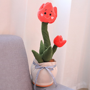Juguete de Cactus Bailarín Musical de Alta Calidad Personalizado, con Tulipanes Encantadores que se Retorceden y Cantan - Product Image 4
