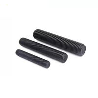 Factory Price Steel Full Thread Stud Bolt Class 8.8 UNC Thread Round Head 2n 2h 85mm M8 Zinc Finish Nuts & Washers Building