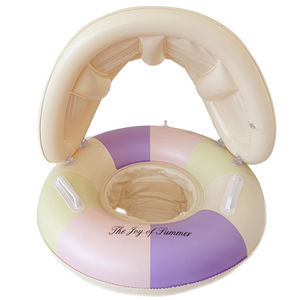 Braccioli Gonfiabili a Tema Cartone Animato con Parasole per Bambini, Galleggianti per Piscina, Sedute Galleggianti per Acqua, Anelli Galleggianti, Braccioli per Neonati e Bambini - Product Image 3