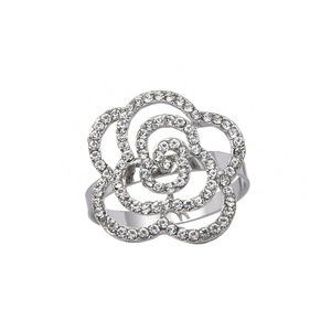 Porte-serviettes en métal vert, creux, en forme de diamant, fleur de rose, Bismillah, couronne carrée en laiton, feuille, abeille, accessoires décoratifs de table - Product Image 3