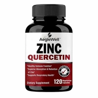 Capsules de Quercétine et Zinc de Marque Privée Capsules de Zinc, Magnésium, Calcium, Vitamines Capsules de Soin de la Peau, des Cheveux et des Ongles
