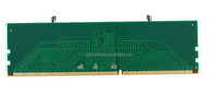 Nuevo adaptador de conector de memoria RAM DDR3 para ordenador portátil, 1 unidad, SO-DIMM a DIMM de escritorio, DDR3