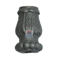 Colonne en fer forgé sur mesure Huayi, traitée thermiquement, écologique, durable, service de modélisation 3D inclus pour la décoration de portail